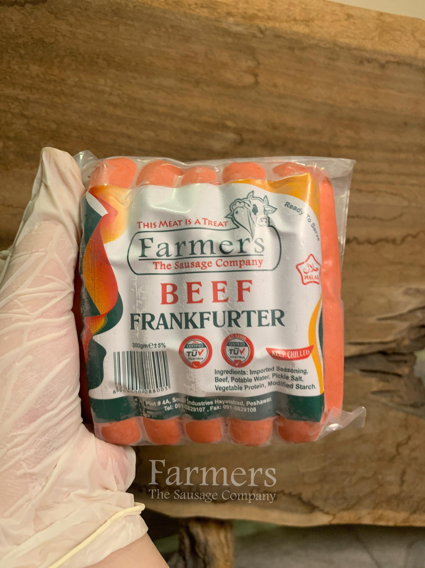 Beef Frankfurter Sausages